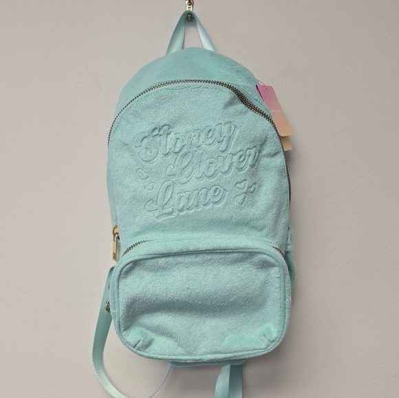 Stoney Clover Terry Cloth Backpack Mint Green main image 8